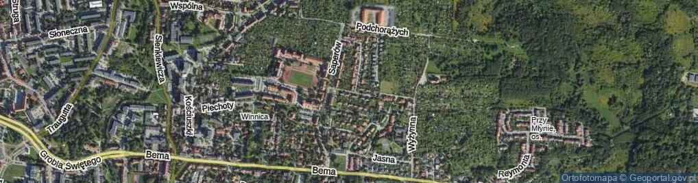 Zdjęcie satelitarne Czarnieckiego Stefana, hetm. ul.