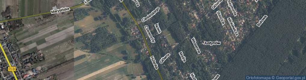 Zdjęcie satelitarne Czeremchy ul.