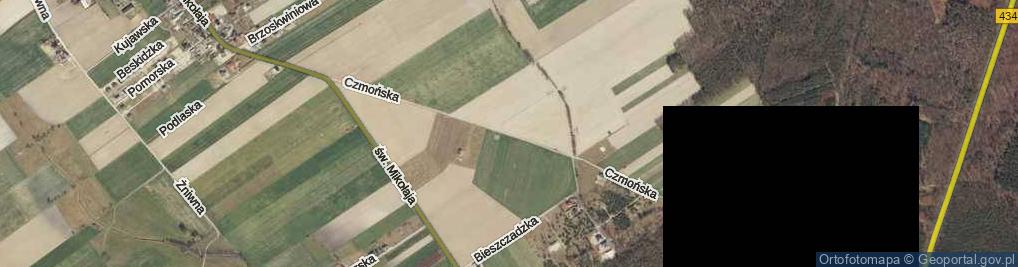 Zdjęcie satelitarne Czmońska ul.
