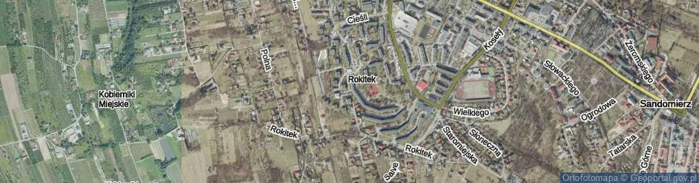 Zdjęcie satelitarne Czachowskiego Dionizego, płk. ul.
