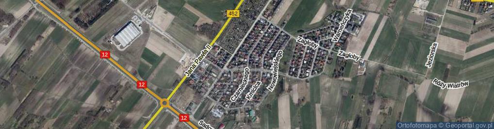 Zdjęcie satelitarne Czarnieckiego Stefana, hetm. ul.