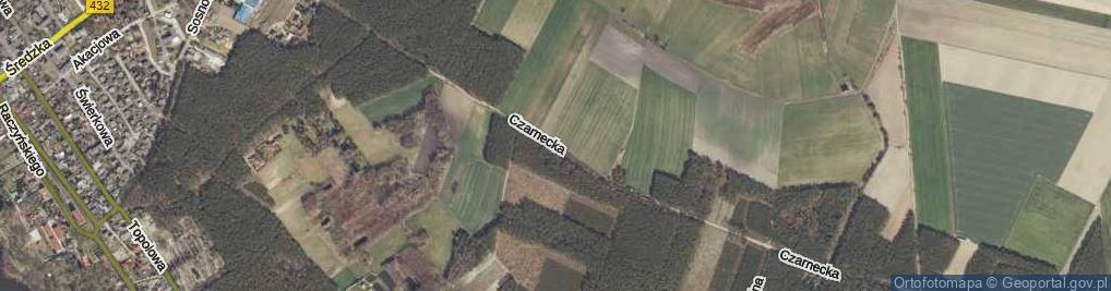 Zdjęcie satelitarne Czarnecka ul.