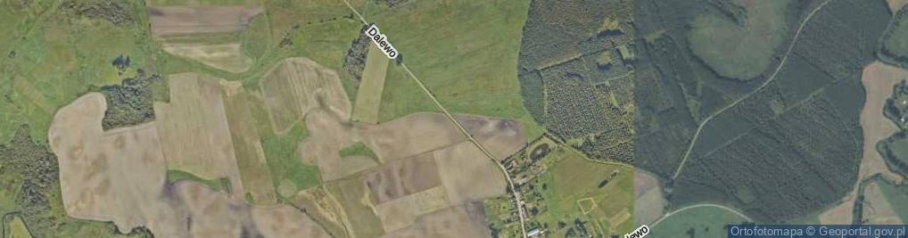 Zdjęcie satelitarne Dalewo ul.
