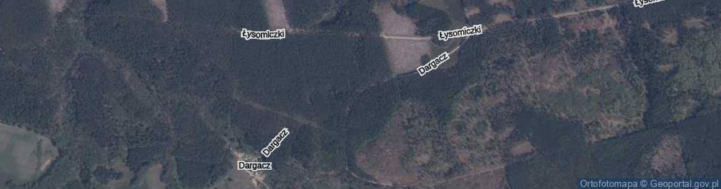 Zdjęcie satelitarne Dargacz ul.