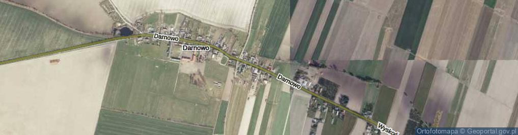Zdjęcie satelitarne Darnowo ul.