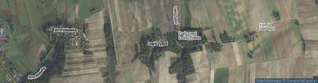 Zdjęcie satelitarne Dańczypol ul.