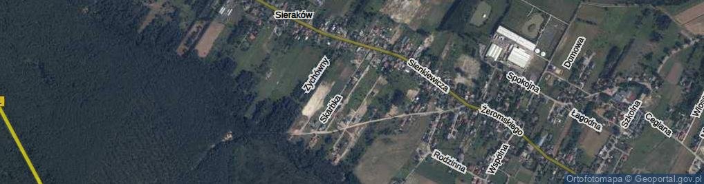 Zdjęcie satelitarne Danusi Jurandówny ul.
