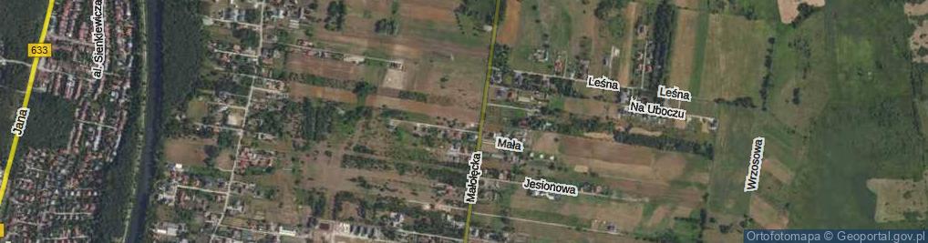 Zdjęcie satelitarne Dereniowa ul.