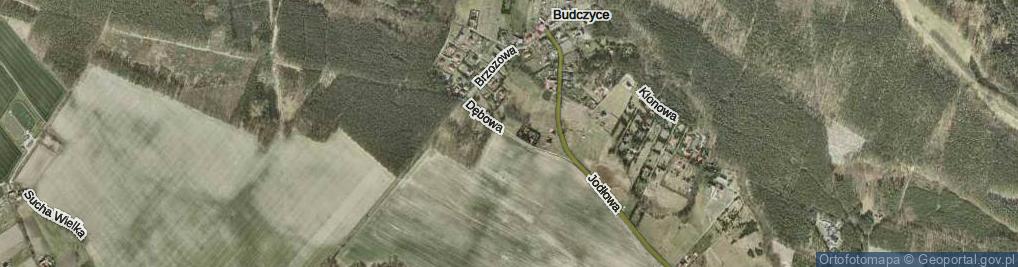 Zdjęcie satelitarne Dębowa ul.