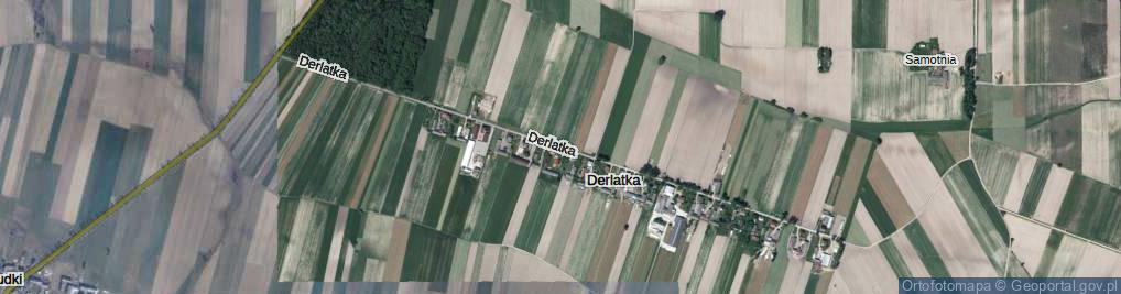 Zdjęcie satelitarne Derlatka ul.