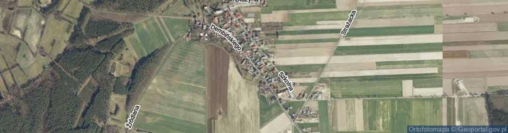 Zdjęcie satelitarne Dembińskiego Juliana, ks. ul.