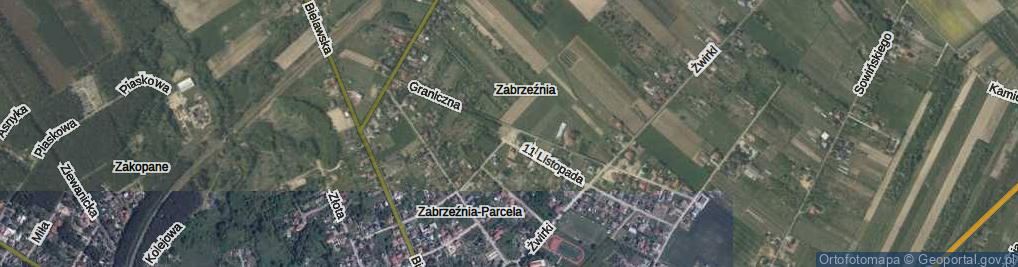 Zdjęcie satelitarne Dębola Niewsławionego ul.