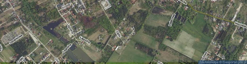 Zdjęcie satelitarne Derkacza ul.