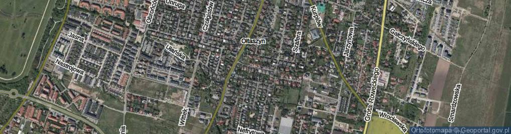 Zdjęcie satelitarne Diamentowa ul.