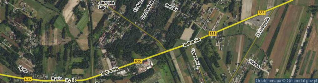 Zdjęcie satelitarne Długa ul.