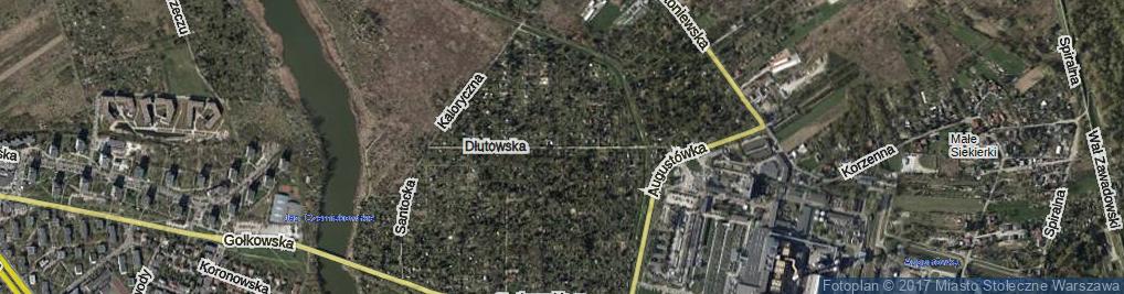 Zdjęcie satelitarne Dłutowska ul.