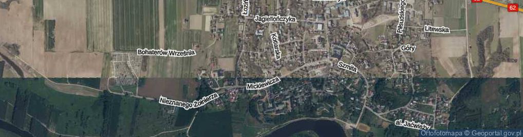 Zdjęcie satelitarne Dmochowskiego Franciszka Ksawerego ul.