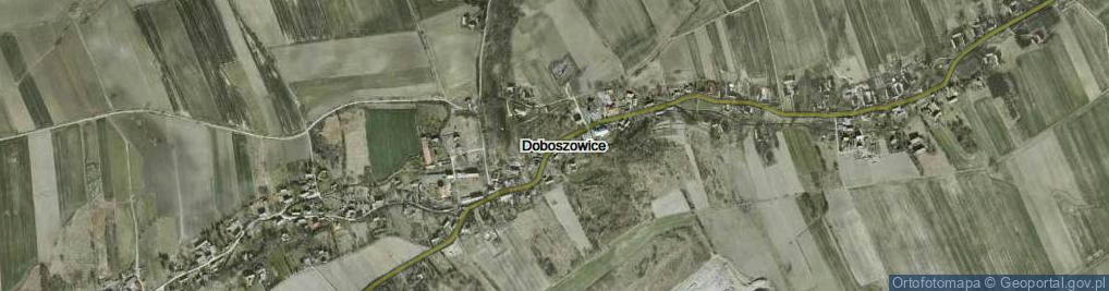 Zdjęcie satelitarne Doboszowice ul.