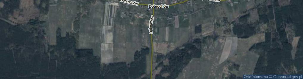 Zdjęcie satelitarne Dobrochów ul.
