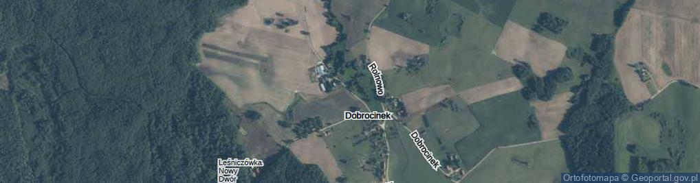 Zdjęcie satelitarne Dobrocinek ul.