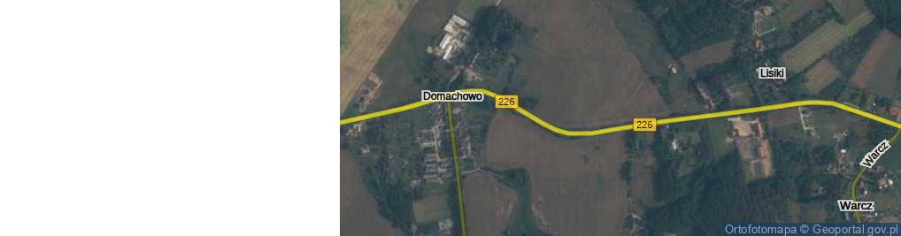 Zdjęcie satelitarne Domachowo ul.