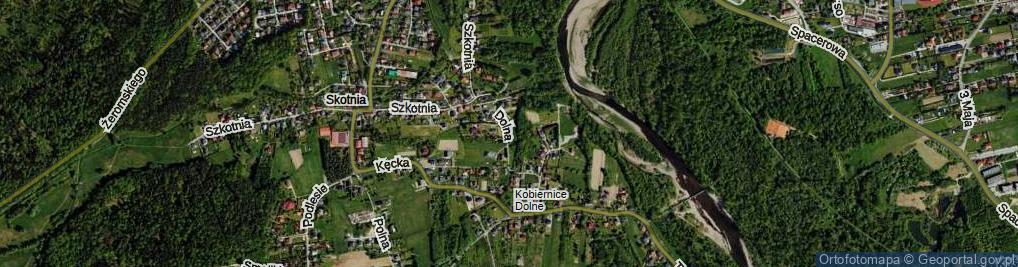 Zdjęcie satelitarne Dolna ul.