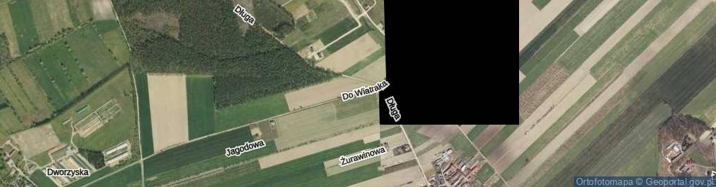 Zdjęcie satelitarne Do Wiatraka ul.