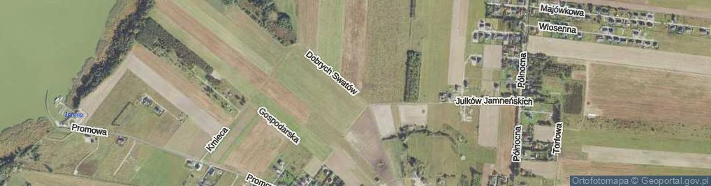 Zdjęcie satelitarne Dobrych Swatów ul.