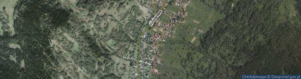 Zdjęcie satelitarne Do Motela ul.