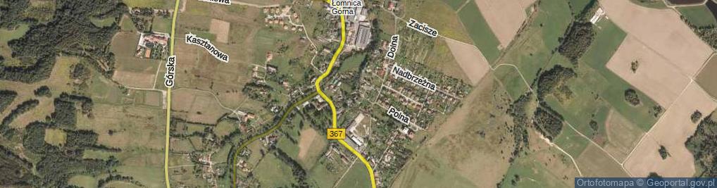 Zdjęcie satelitarne Dolna ul.