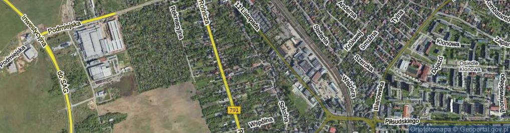 Zdjęcie satelitarne Dobra ul.