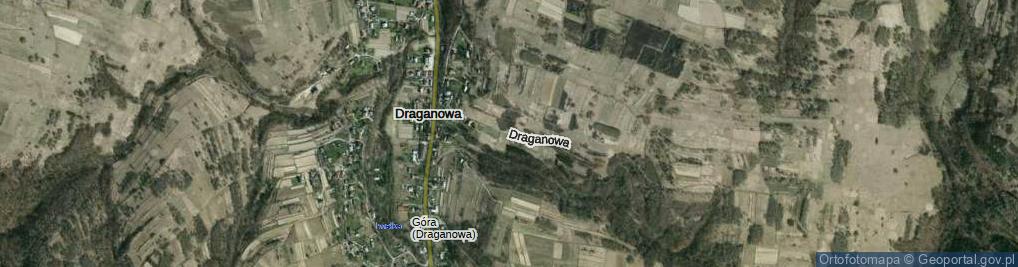 Zdjęcie satelitarne Draganowa ul.