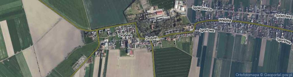 Zdjęcie satelitarne Drobnin ul.