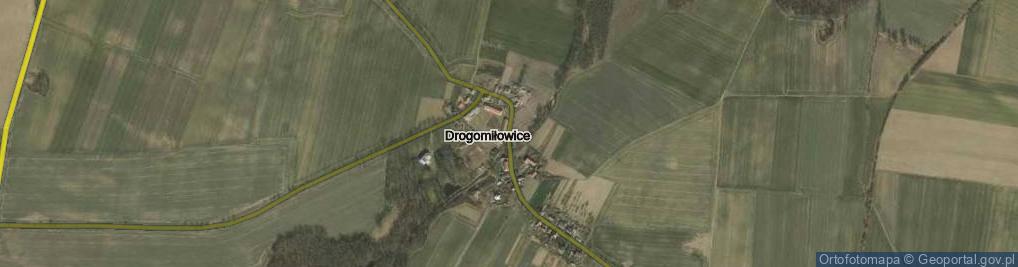 Zdjęcie satelitarne Drogomiłowice ul.