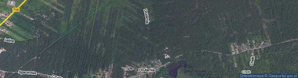 Zdjęcie satelitarne Drutarnia ul.