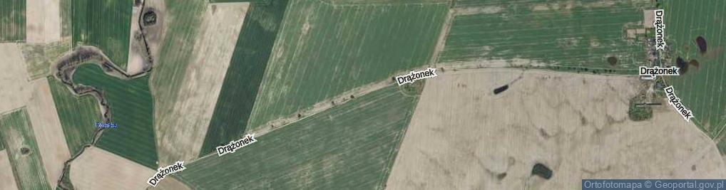 Zdjęcie satelitarne Drążonek ul.