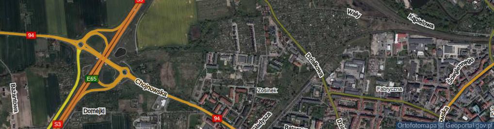 Zdjęcie satelitarne Drohobycka ul.