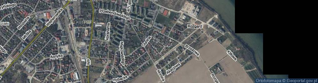 Zdjęcie satelitarne Drzeżdżona ul.
