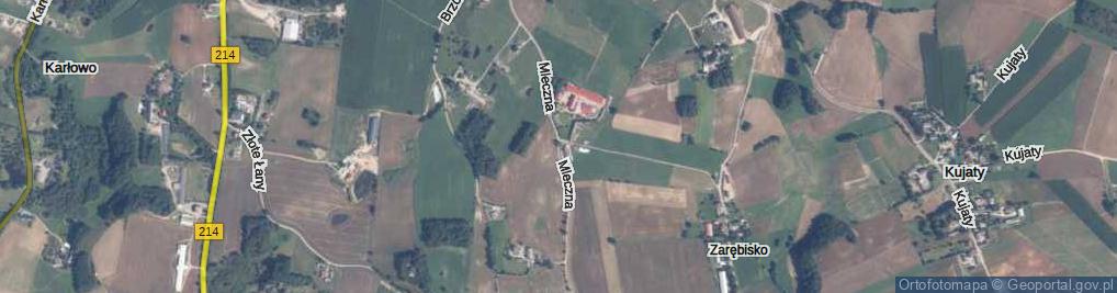 Zdjęcie satelitarne Droga Mleczna ul.