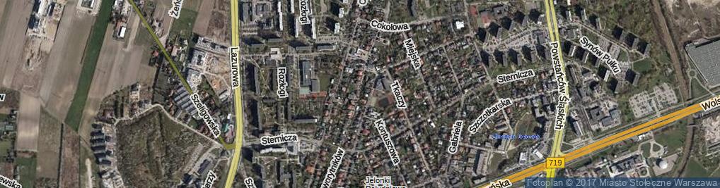 Zdjęcie satelitarne Drzeworytników ul.