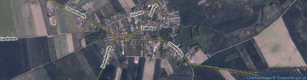 Zdjęcie satelitarne Drawieńska ul.