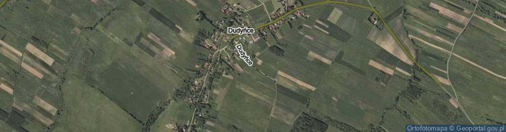 Zdjęcie satelitarne Dudyńce ul.