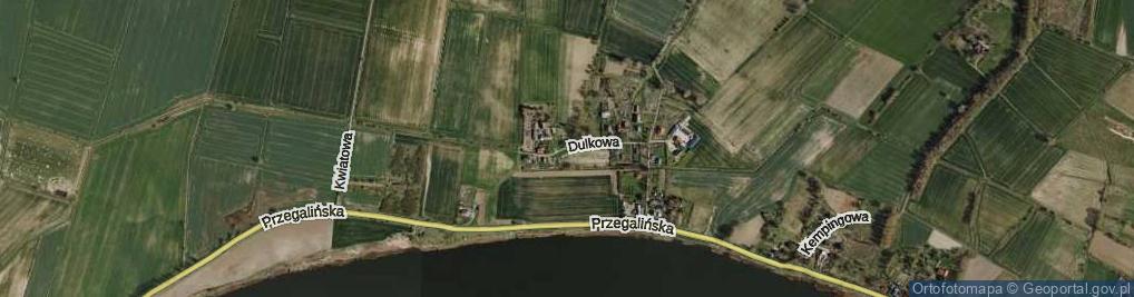 Zdjęcie satelitarne Dulkowa ul.