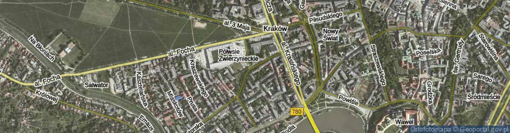 Zdjęcie satelitarne Dunin-Wąsowicza Zbigniewa, rtm. ul.