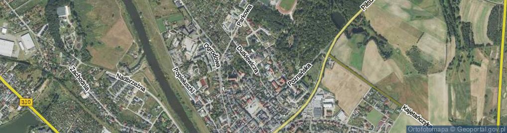 Zdjęcie satelitarne Dutkiewicza Józefa ul.