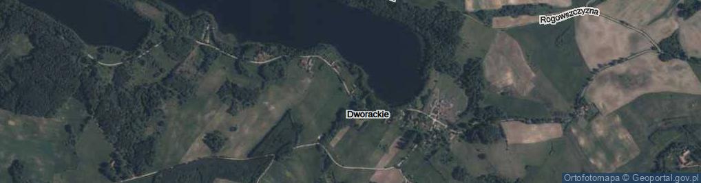 Zdjęcie satelitarne Dworackie ul.