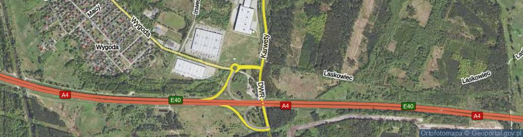 Zdjęcie satelitarne DWR ul.