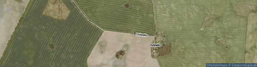 Zdjęcie satelitarne Dylewko ul.