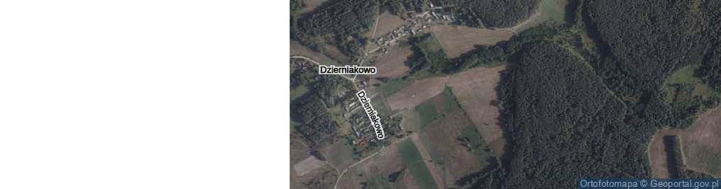 Zdjęcie satelitarne Dzierniakowo ul.