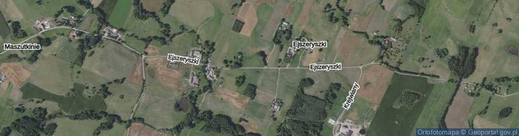 Zdjęcie satelitarne Ejszeryszki ul.